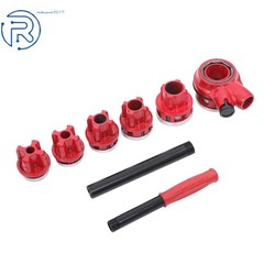 Pipe Threader Kit Includes 6pcs NPT Threading Dies 1/4&Prime; 3/8&Prime; 1/2&Prime; 3/4&Prime; 1&Prime; 1-1/4&Prime;