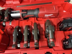 Milwaukee 2922-22 M18 Press Tool/2x 5.0 BATTS/FAST CHARGER INCL/SHIP FAST!!