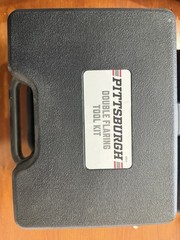 Pittsburgh Double Flaring Tool Kit 58641 45&deg; for 3/16&ndash;1/2 in Pipe Sizes