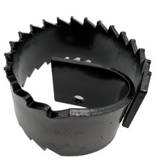 General Wire 3HDB Drain Cleaner Saw Blade 3in 3-Tooth Alloy Steel Root Cutter