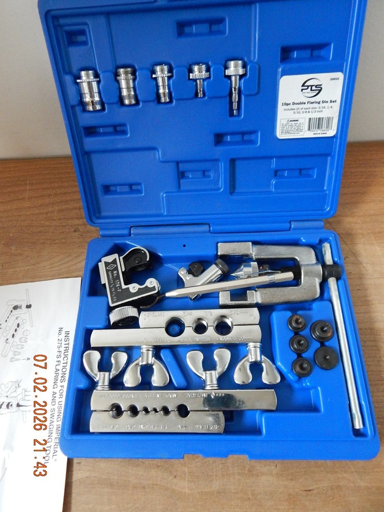 IMPERIAL 275-FS FLARING AND SWAGING TOOL KIT