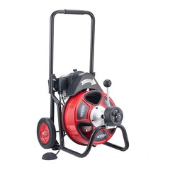 VEVOR Drain Cleaner Machine Electric Drain Auger 75 FT x 1/2 In Auto Feed