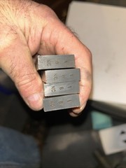 Berkley Tool 48260 HSS 1&Prime; &ndash; 8 UNC Bolt Dies fits RIDGID&reg; 811A Die Head
