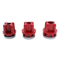 7 Size BSPT Pipe Threader W/ Handle 3/8&Prime; To 2&Prime; Dies Set Pipe Threader Threading