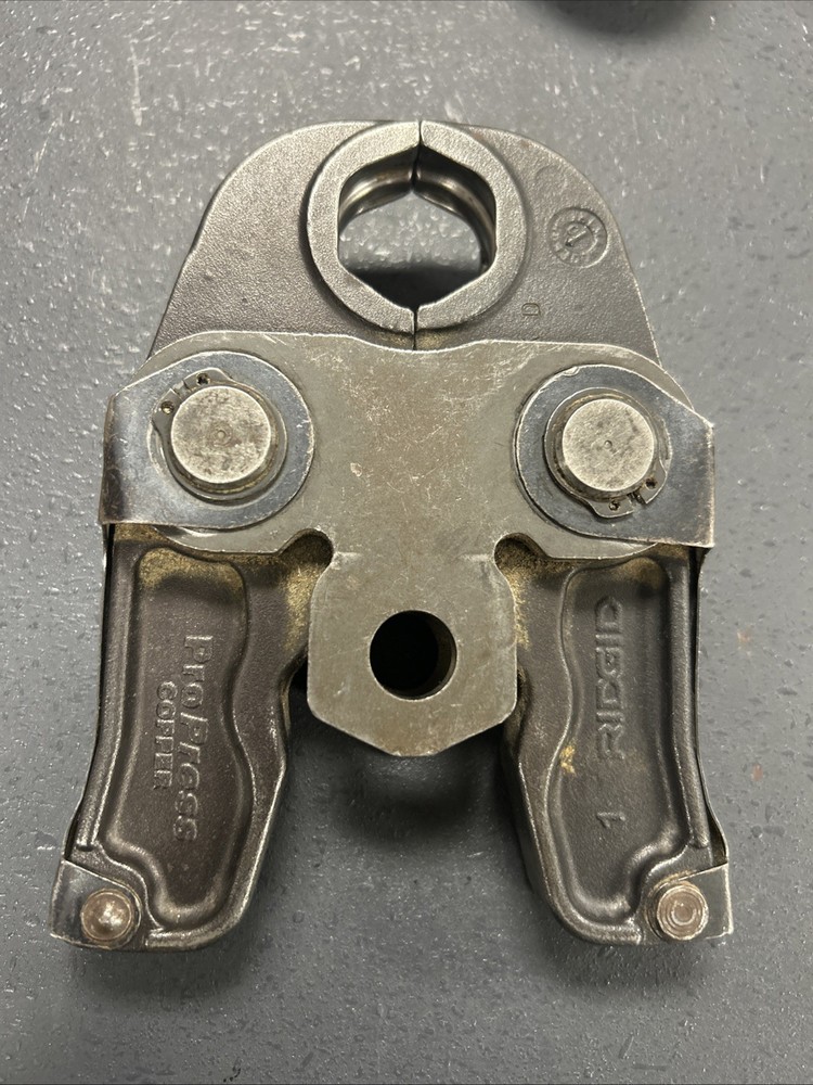 RIDGID ProPress copper crimper jaws 1&Prime; pro press jaw