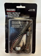 Ridgid Model T-250 Tool Kit 48482 for 3/8&rdquo; Drum Cables ***DAMAGED READ*** #3