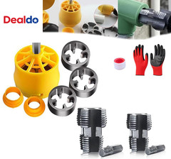 Electric Drill Compatible Pvc Pipe Threader Kit with Various Die Sizes, Pvc Pipe