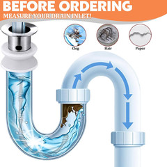 50 Ft Heavy Duty Drain Auger &ndash; Manual/Drill Powered Snake with Gloves & Bag