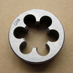 3/4&Prime; &ndash; 14 BSPP Right hand Thread Pipe Die /app159miss/
