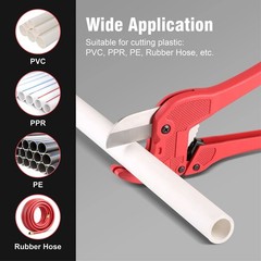 Olympia Tools Ratcheting Pipe Cutter, 39-910 &ndash; Color may vary 7.5&Prime;