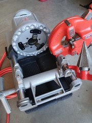 Ridgid 1215 Pipe Threader Machine 1/2&Prime; &ndash; 1-1/2&Prime; Threading