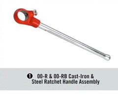 Ridgid 38540 OO-R Pipe Threader Ratchet & Handle Assembly, Cast Iron/Steel