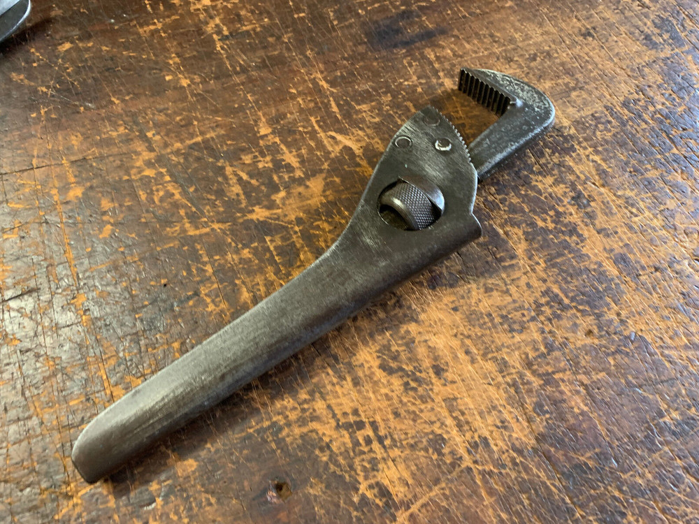 Vintage TTT True Temper/Bodmann 10&Prime; Roll Grip Pipe Wrench . Made in Germany Rare