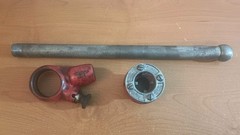 Ridgid 00-R Manual Ratchet Pipe Threader With 3/4&Prime; NPT Die Head Made In USA 1