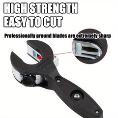 Tube-Specific Lightweight Ergonomic Anti-Slip High-Precision Ratchet Tube Cutter