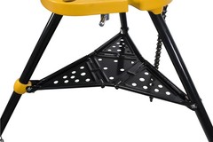 Steel Dragon Tools&reg; 72037 6&Prime; Tripod Pipe Chain Vise Stand Model 460 12R 300 700