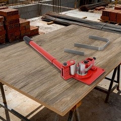 Manual Flat Bar Bender Adjustable Bending Thickness For Metalworking Shops