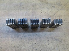 5 used sets of Ridgid NPT universal bolt dies 1/8&Prime;, 1/2&Prime; &ndash; 3/4&Prime;, & 1&Prime; &ndash; 2&Prime;