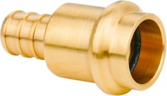 12 Pack 1/2&Prime; Press Propress X 1/2&Prime; PEX Adapter Crimp Fittings Brass Coupling Con