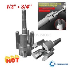 NEW Pipe Threader Kit PVC Integrated Internal & External Pipe Threading-Tool US
