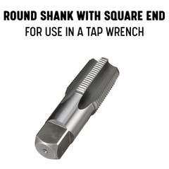 Drill America DWTPT1/16 1/16&Prime;-27 NPT Pipe Tap, Carbon Steel, DWTPT Series