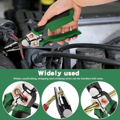 8-in-1 Wire Stripper with Voltage Tester, Multifunctional Electric Wire Strippin