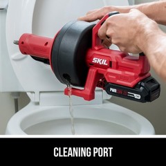 PWR CORE 12/20V Cordless Power Snake Drain Cleaner Kit Includes 20V 2.0Ah