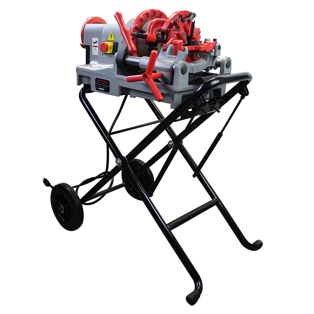 1/2 to 2&Prime; Universal Electric Pipe Threaded Threading Machine Speed Grip Chuck