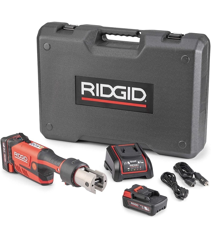 Ridgid RP 351 18V Li-Ion Battery ProPress Tool Kit with Hard Case & Bluetooth