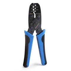Newdeli Molex Crimper 24-14 AWG Non-Insulated Open Barrel AWG, Blue