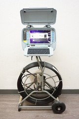 Pearpoint Flexiprobe 540 Self Leveling Sewer Drain Camera 200ft & 100ft Reels