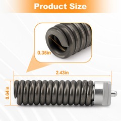 91037 Cable Repair Coupling 3/8-Inch Compatible with Drain Cleaning Cable