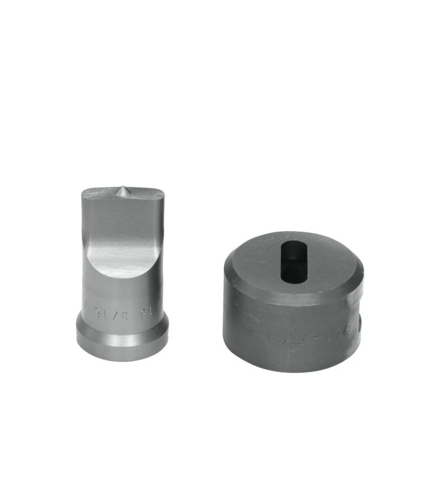 Edwards 11/16 Inch Punch X 1-3/32 Inch Die Standard Oblong Punch & Die Set