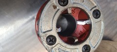RIDGID 1&Prime; 00-R Manual Ratchet NPT Pipe Threading Right Hand Die Head 36900