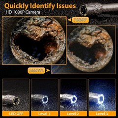 Comprehensive 1080P Sewer Inspection Camera with Integrated Tool Box System