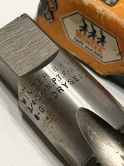 WINTER BROS. 3/4-14 NPTF HSS 5F Taper Pipe Tap G-GP-DRYSEAL made In 🇺🇸 !