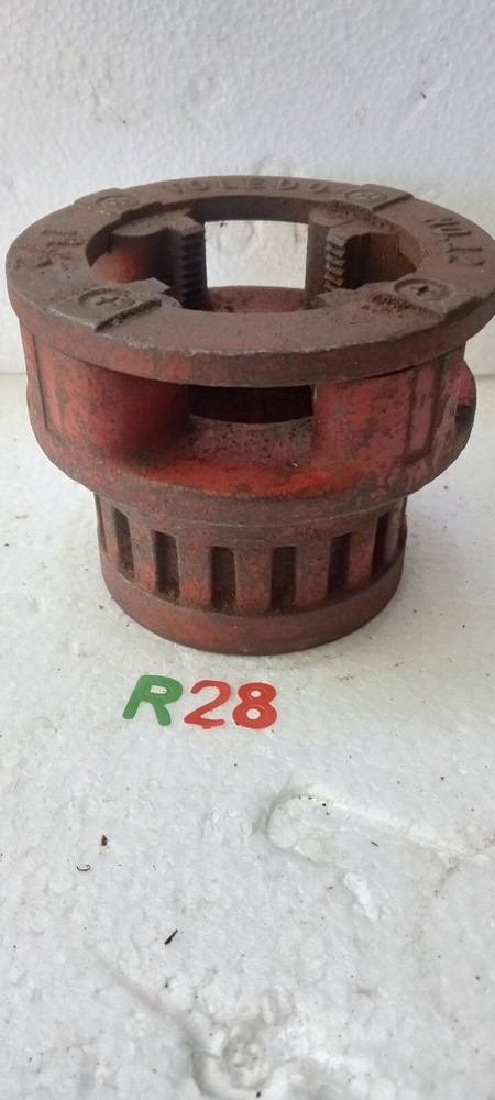 TOLEDO NO-12 PIPE THREADER DIE 1-1/2&rdquo;