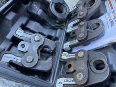 RIDGID MegaPress Press Tool Jaw Ring Complete! Gas Fittings Propress