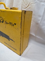 REMS Amigo Pipe Threader 230v Case & 4 Threaders