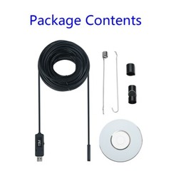 50 FT Pipe Inspection Camera USB Video Sewer Drain-Cleaner,Water-proof