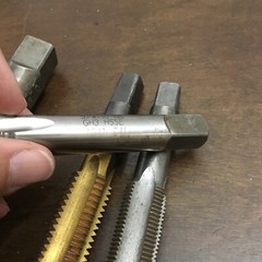 (3) Taps 3/4-16, 3/4-10 And ? & 1 Extractor Ace Ex-7 (17/32)