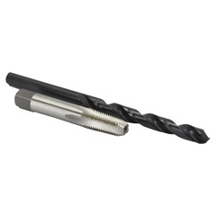 &ndash; POU1/8NPTW/DRILL 1/8&Prime; Carbon Steel NPT Pipe Tap and R High Speed Steel Drill B