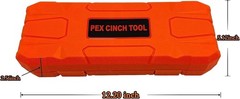 PEX Pipe Clamp Cinch Tool Kit Crimping Tool Crimper for Stainless Steel w/ Case