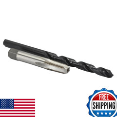 Drill America &ndash; Pou1/8Nptw/Drill 1/8 Carbon Steel Npt Pipe Tap And R High Speed