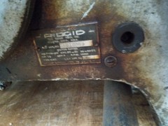 Ridgid 400 Electric Pipe Threader Machine (freight shipping?)