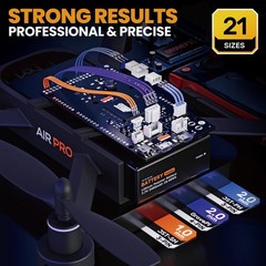 SOMELINE Crimp Tool Connector Kit, JST-SH 1.0mm/PH 2.0mm Orange/Black