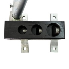 Manual Pipe Notcher Multi-Diameter 3/4&Prime;, 1&Prime;, 1-1/4&Prime; Tube R-shaped Arc Cutter
