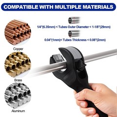 3rd Gen Ratcheting Tube Cutter in Narrow Space, Premium Pipe Cutters(1/4in to&hellip;