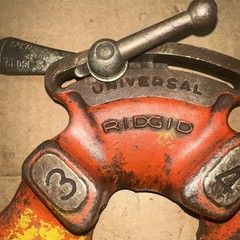 RIDGID UNIVERSAL DIE HEAD FOR 535 PIPE THREADING MACHINE 1/2&Prime; TO 2&Prime; #2
