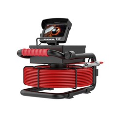 10M Pipe Inspection Video Camera 17mm 1000TVL 4.3inch Monitor 16GB Sewer Camera